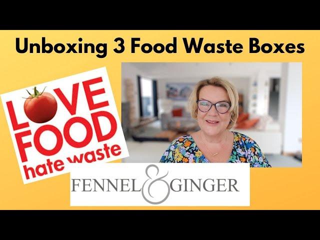 What Did I Get In These Three Food Waste Boxes?  Posh Grocery Haul!