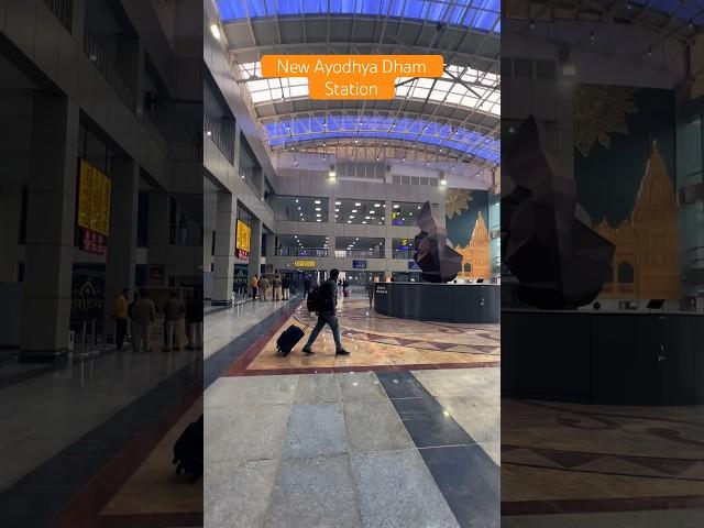 New Ayodhya Dham Station Interior