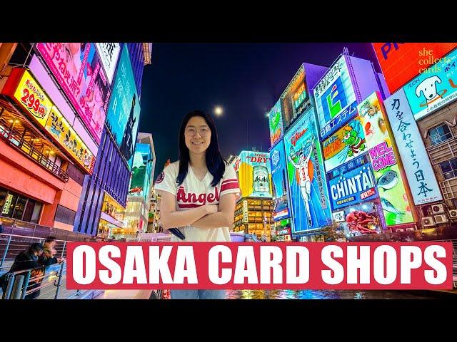 Two card shops in one day in Osaka Japan!