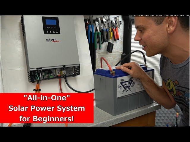 Beginner Friendly All-in-One Solar Power System! Build a System in Minutes