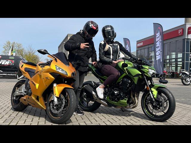 Die erste FAHRT mit der Z900