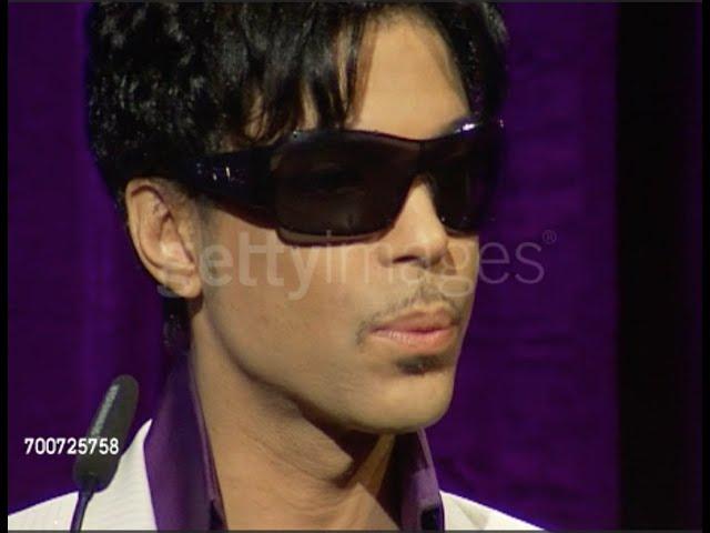 Prince Discusses Amy Winehouse During London Press Conference (2007)