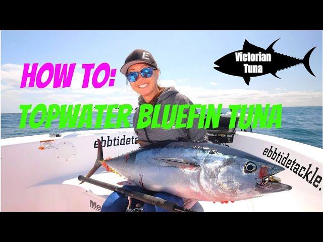 Bluefin Tuna on topwater - how to!