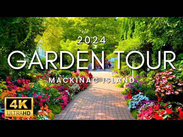 You Won't Believe These Gardens Are Real! | Ultimate Mackinac Island Summer Garden Tour 2024