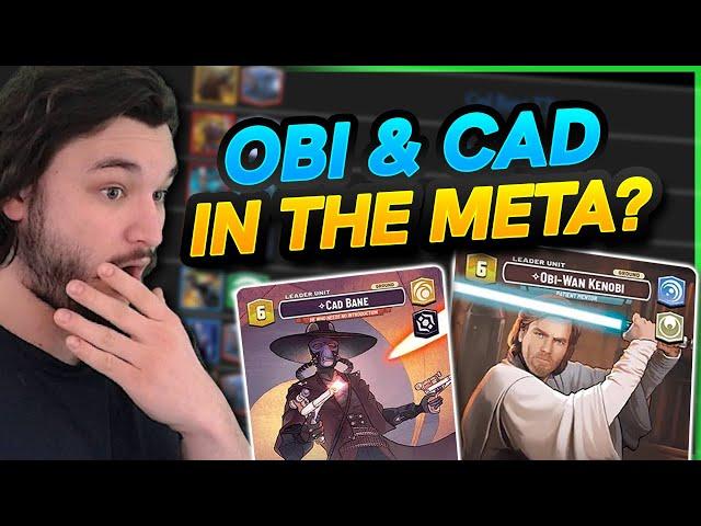 OBI WAN AND CAD BANE IN THE META? | Star Wars Unlimited