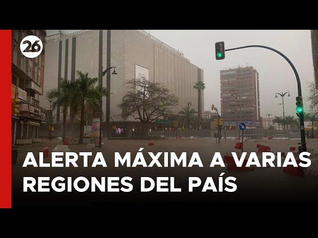 Lluvias torrenciales e inundaciones por una nueva DANA: activan alerta roja en Málaga | #26Global