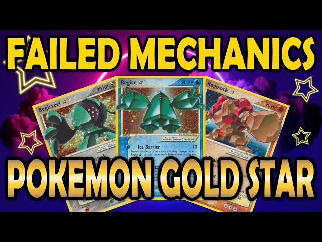 Pokémon Gold Star - Failed Cards & Mechanics