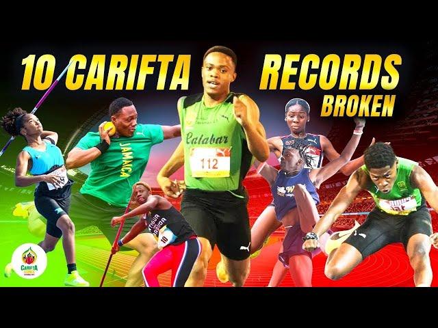 10 CARIFTA Records BROKEN at The 2024 Games Highlights: Caribbean Focus Sports