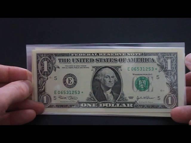 Super Rare Star Dollar Notes 160,000 Low Print Run 2003 Richmond