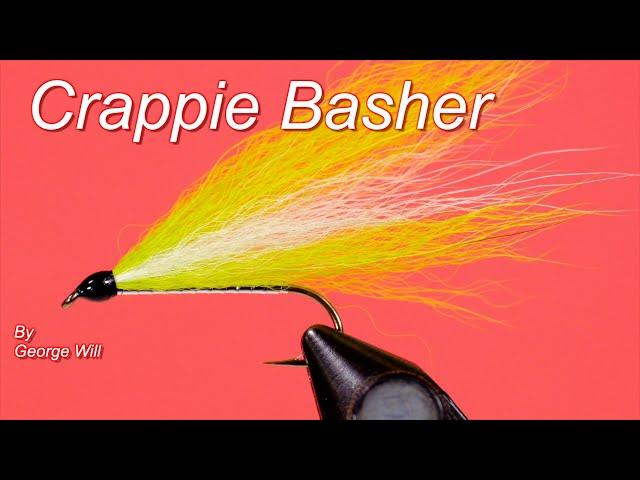 Tying Canadian Fly Patterns: the Crappie Basher (by George Will)