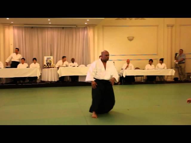 Aikido Shudokan 32nd demo; Sensei Ramlan Ahmed