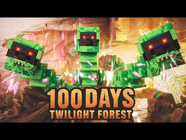 100 Days in Minecraft's Twilight Forest Mod