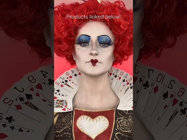 Queen of Hearts Makeup️ #Shorts