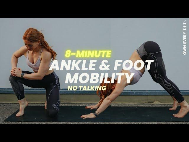 8 Min. Foot & Ankle Mobility | Follow Along, No Equipment | Improve Your Squat | DAY 7 #OER