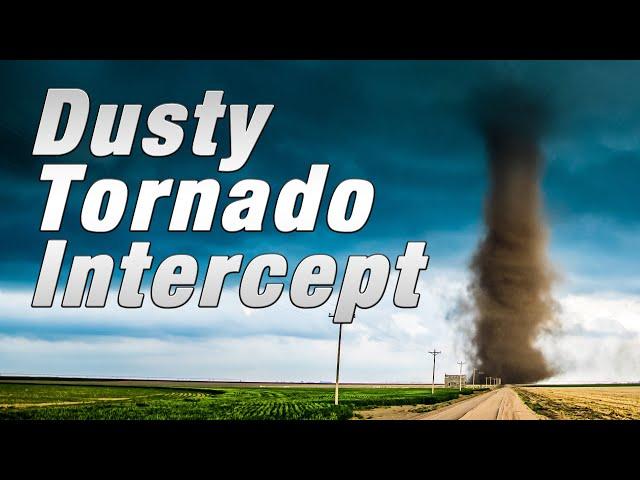 DUSTY TORNADO Storm Chasing Intercept - Cope Colorado 28th May 2018