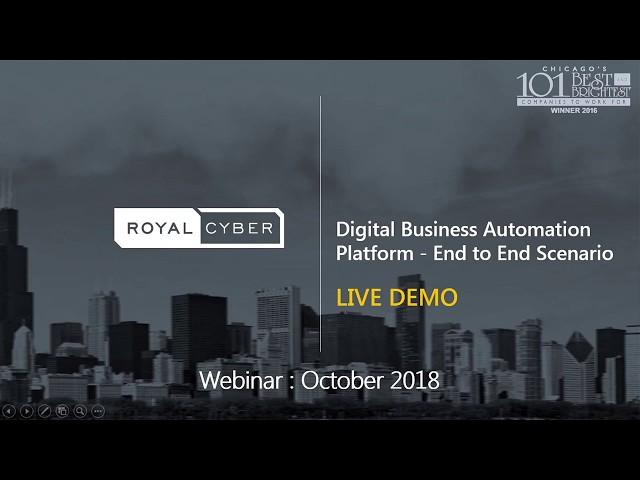 Digital Business Automation - Demo | Royal Cyber