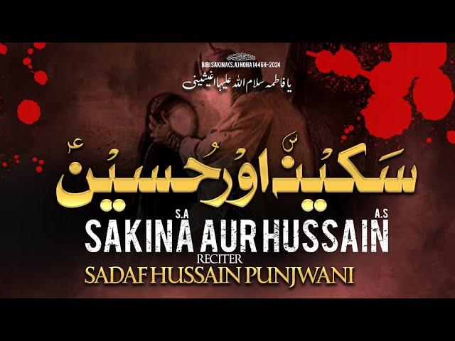 Bibi Sakina Noha 2024 | Sakina Aur Hussain A.s | Sadaf Hussain Punjwani