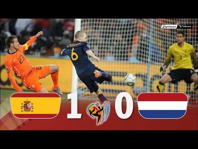 Spain vs Netherlands 1-0 | FIFA World Cup 2010 Final Highlights | HD