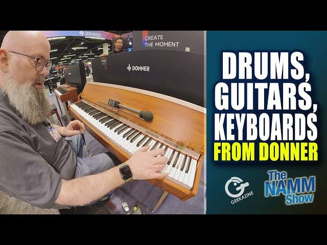 Donner Raises the Bar at NAMM 2023 Musical Instruments for All Levels