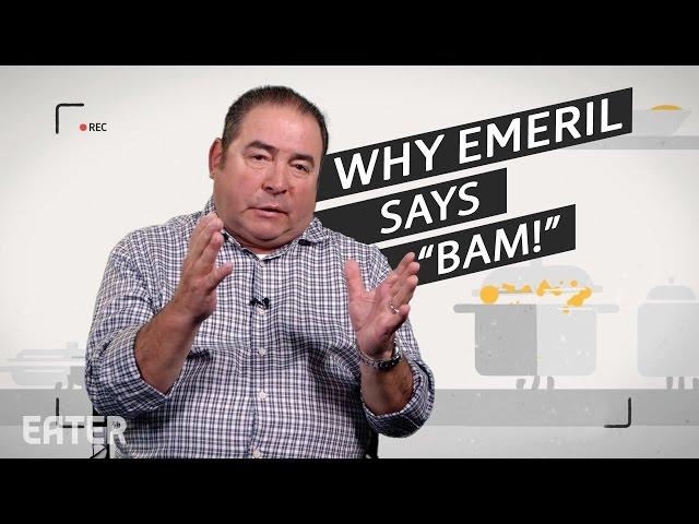 Why Emeril Lagasse Always Says "BAM!"