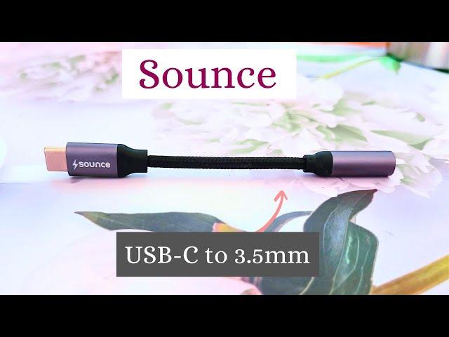 Sounce USB Type-C to 3.5mm Dongle - Unboxing and Review | For Smartphones, Macbook Laptops & Tablets