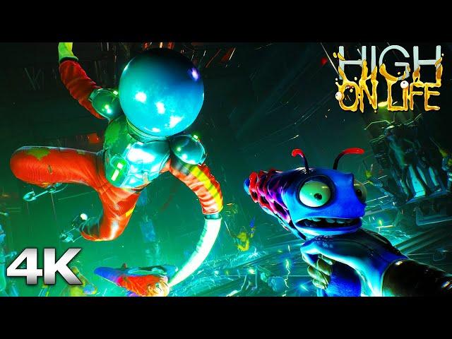 HIGH ON LIFE All Cutscenes (Full Game Movie) 4K Ultra HD