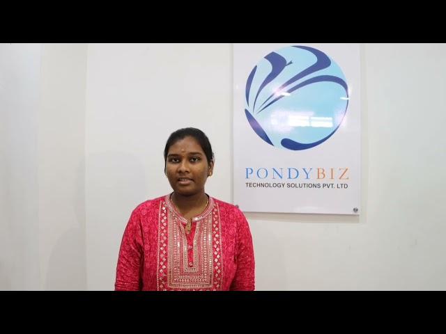 Student Testimonials - PondyBiz Training Academy (Full Stack Web Development Training)