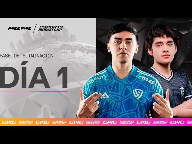 Esports World Cup | Día 1 - Fase de Eliminación | Garena Free Fire LATAM 