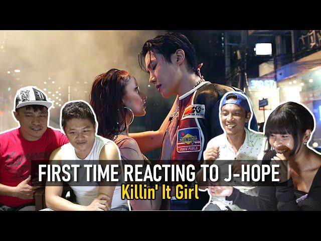 j-hope ‘Killin' It Girl (feat. GloRilla)’ Official MV REACTION | First time reacting to J-Hope (BTS)