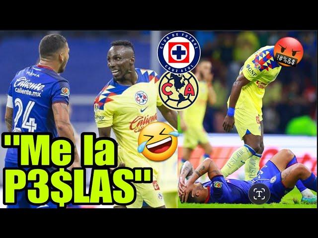 ASÍ EMPEZO la BR0NC4 - Quiñones vs Escobar | Cruz Azul vs América