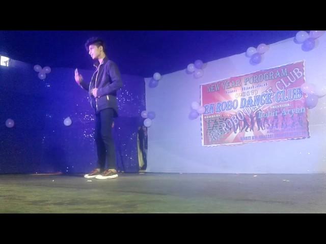 Aman Remix Song Dance Perfomance(RN ROBO DANCE CLUB New Year Program 2017)