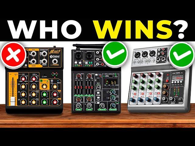  TOP 5 BEST AUDIO MIXERS 2025 | MUSIC PRODUCTION MIXERS REVIEW