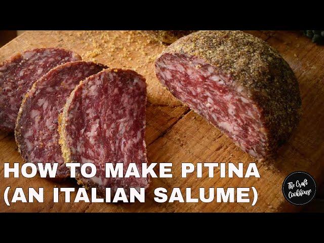 How to make Pitina Friulana - An Italian salami with NO casings, no special equipment needed.