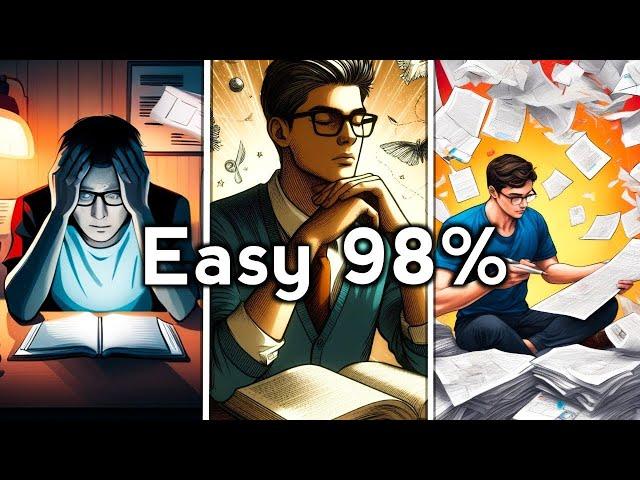 3 Topper Tricks to Learn 10X Faster  Study Motivation | How To Learn Anything Fast | Rewirs