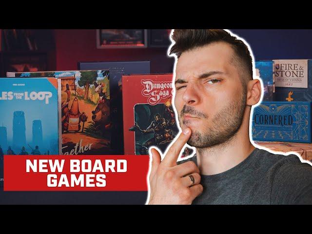 Board Games Sent to Us - New Board Games