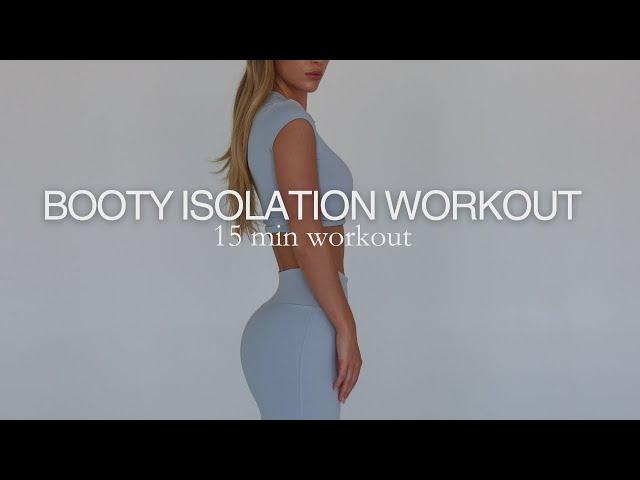 BOOTY ISOLATION WORKOUT: big burn, worth it!