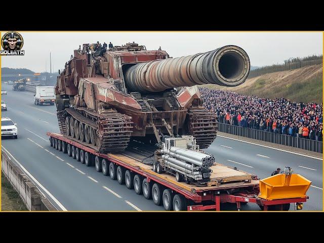 Extreme Oversized Truck Transport, World's Biggest Heavy Machinery in Action