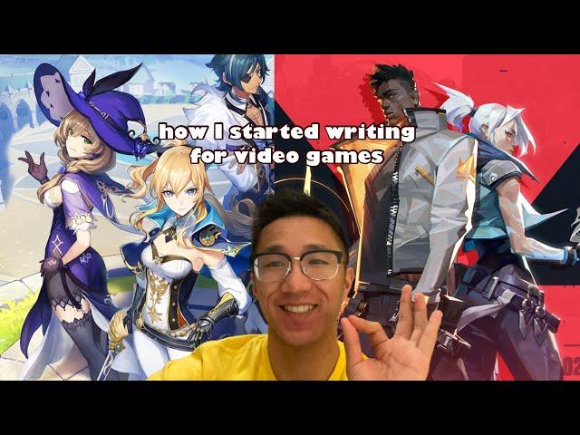 how I started writing for video games