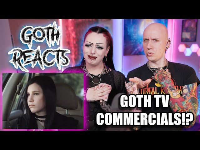 GOTH REACTS TO GOTH TV ADVERTS - FT. ROLY! | Toxic Tears