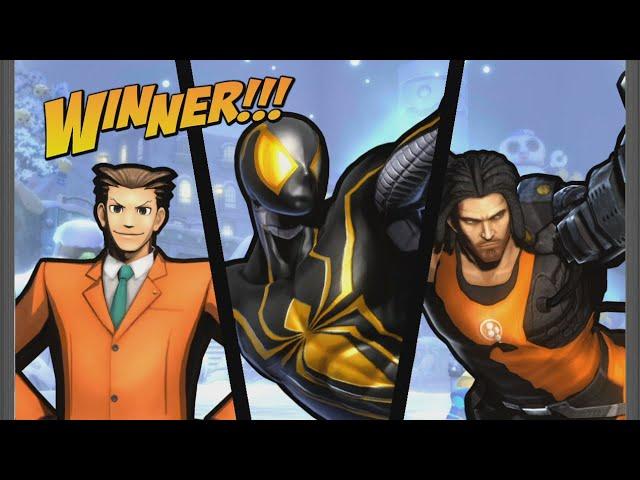 UMVC3 - PHOENIX WRIGHT/SPENCER/SPIDER-MAN ONLINE 3!