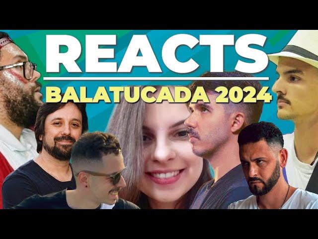 Reacts: Balatucada Principal 2024 pt.1 | Bassi, Carlitos, Cirilo, Fabi, Galeazzi, Smee, Zé Gois