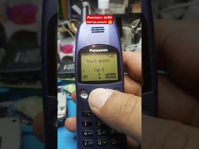  Panasonic Gd30 Cep telefonu hatirladikmi #reels #90lar #shortvideo #reelsinstagram #kesfet