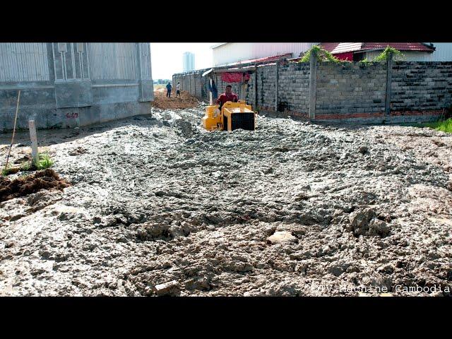 Ultimate Project.! Supper Strong Komats'u Bulldozer Remove Mud & Push the Rocks Install New Road