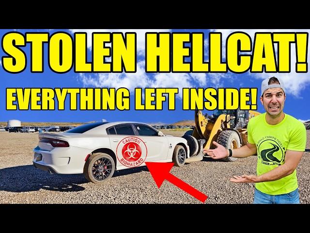 I Bought A CHEAP STOLEN HELLCAT 2,000 Miles From Home! Driven For YEARS Before Police Found It!