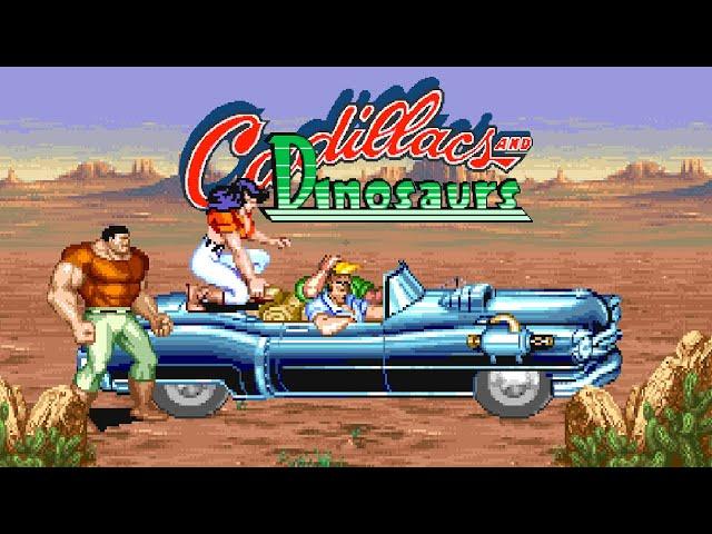 Cadillacs and Dinosaurs (1993) Arcade - 3 Players [TAS]