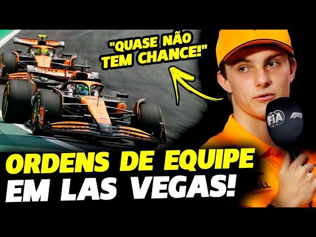 MCLAREN NÃO DEVE MAIS DAR ORDENS DE EQUIPE, EXCETO EM CASO EXTREMO | FÓRMULA 1 | GP EM CASA