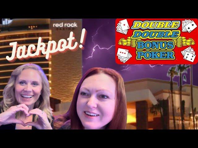 Handpay Hitting with @SuzannesIHeartVideoPoker at Red Rock! #videopoker,#casino,#gambling