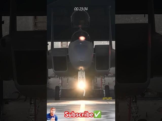 This jet’s fully loaded with next-level tech. The F-15 is an absolute beast in the sky! #military