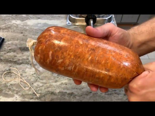 SPICY DELI SALAMI // Matt the Butcher