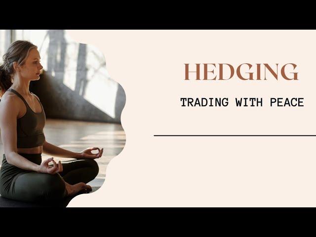 Hedging-Trading with Peace. How to control Loss. #banknifty #nifty #trading #sensex #stockmarket